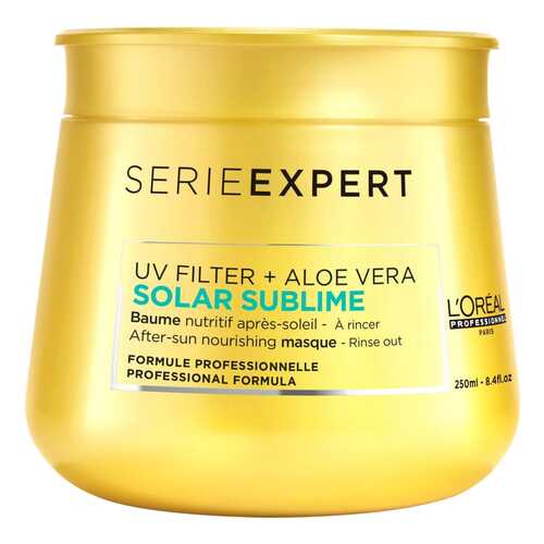 Маска для волос L'Oreal Professionnel Solar Sublime After-Sun Nourishing Masque, 250 мл
