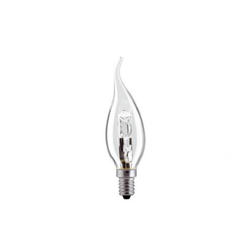 Лампа Свеча на ветру Halogen 42W E14, прозрачная 51329
