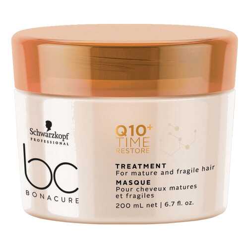 Маска для волос Schwarzkopf BC Bonacure Q10 Time Restore 200 мл