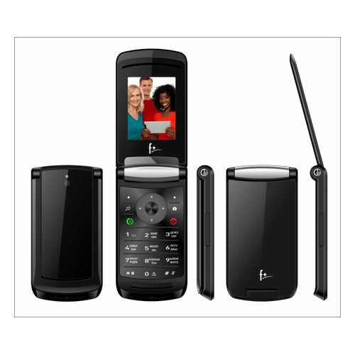 Мобильный телефон F+ Flip2 Black