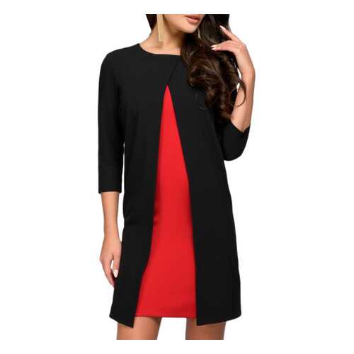 Платье женское D&M by 1001DRESS DM01038BK черное S