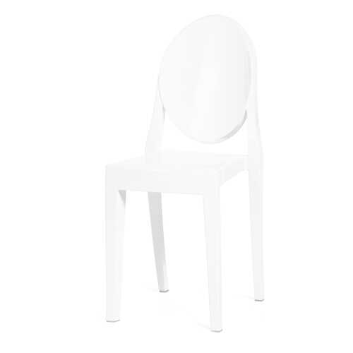 Стул Cosmo Victoria Ghost белый, solid white