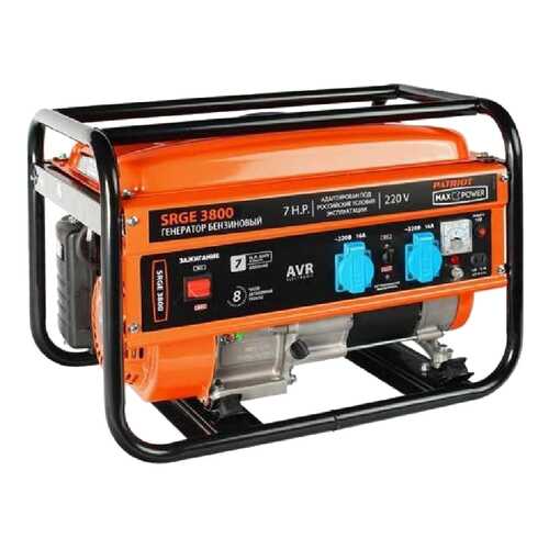 Бензиновый генератор Patriot SRGE 3800