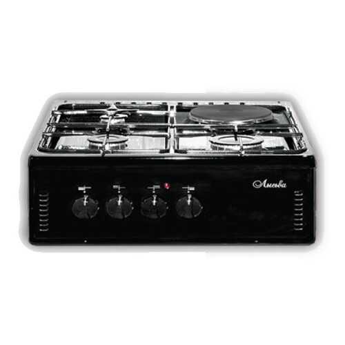 Настольная газовая плитка Лысьва ПГЭН 1/3г6М Black