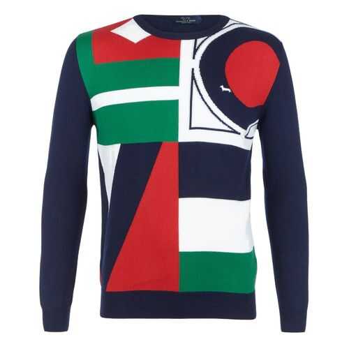 Джемпер мужской HARMONT&BLAINE HRD219030053 850 синий M