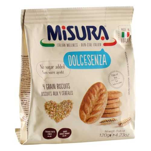 Печенье Misura dolcesenza 4 злака 120 г