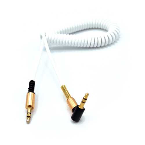 Aux кабель INNOVATION (M1-AUDIO) L-образный, пружина White