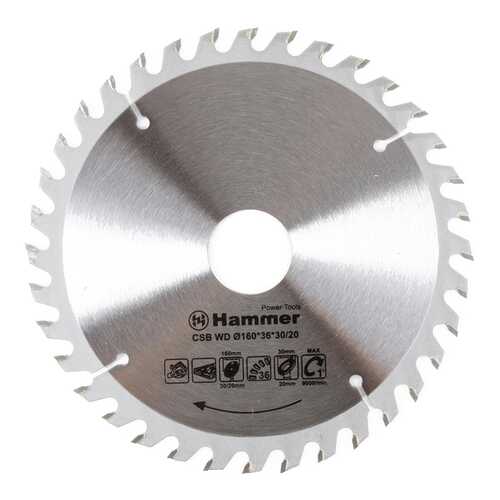 Диск по дереву для дисковых пил Hammer 30655