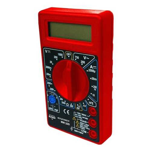 Мультиметр ELITECH ММ 100
