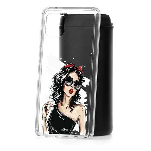 Чехол Samsung Galaxy Note 10 Lite Kruche Print Фэшн леди