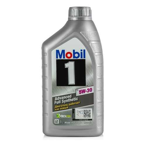 Моторное масло Mobil 1 X1 5W-30 1л