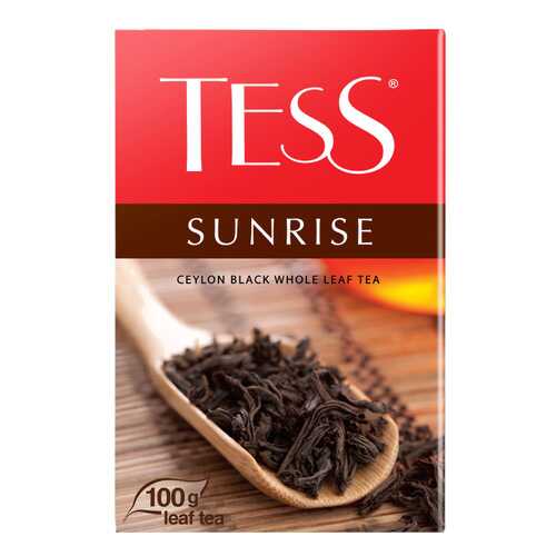 Чай черный листовой Tess Sunrise 100 г
