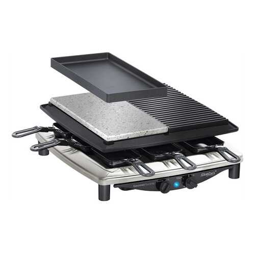 Раклетница Steba RC 4 Plus Delux Chrom