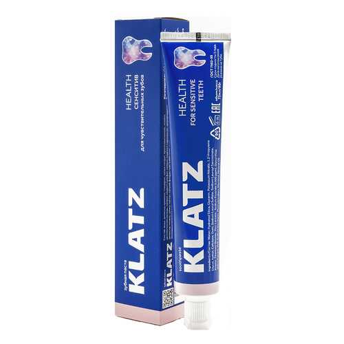 Зубная паста Klatz HEALTH Сенситив 75 мл