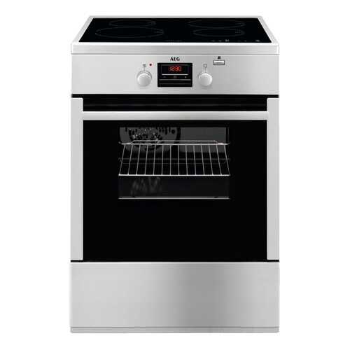 Электрическая плита AEG CIM66400BX Silver