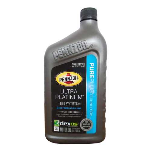 Моторное масло Pennzoil Ultra Platinum 0w-20 0,946л