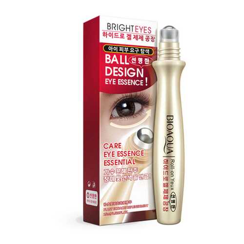 Сыворотка-роллер для век BioAqua Bright Eyes ESSENCE, 15 мл