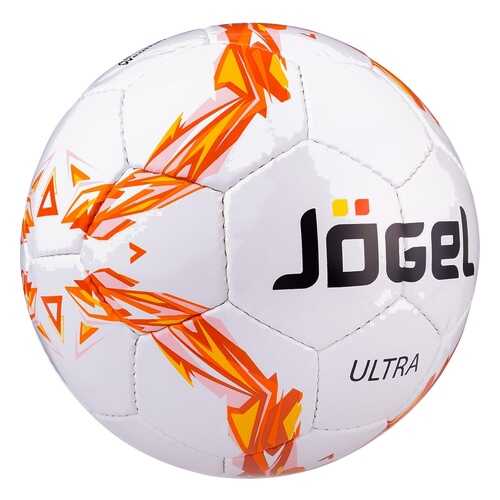 Футбольный мяч Jogel JS-410 Ultra №5 white/orange