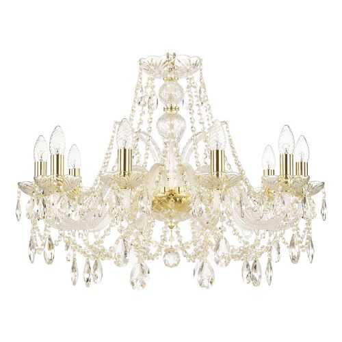 Люстра хрустальная 105/10/240 G Bohemia Ivele Crystal