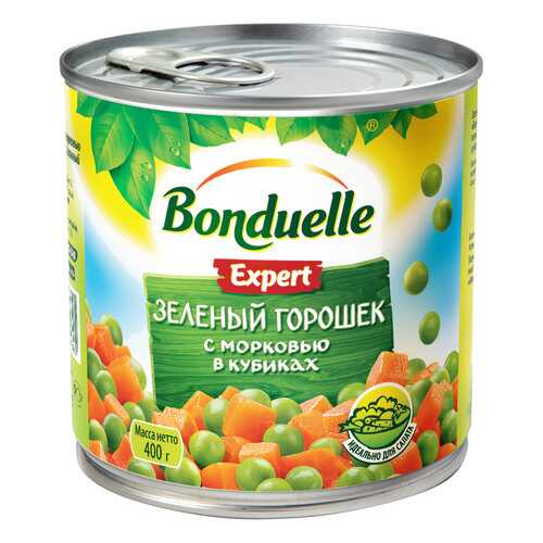 Горошек Bonduelle с морковью 400г