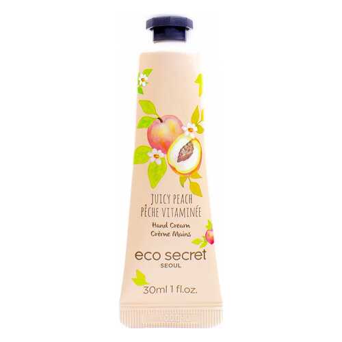 Крем для рук Eco Secret Hand Cream Juicy Peach с экстрактом персика 30 мл