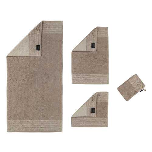 Полотенце CAWO TWO-TONE 50x100см, цвет песочный