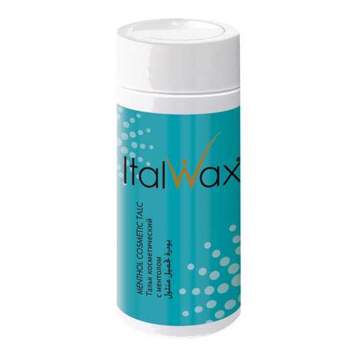 Тальк ItalWax С ментолом 50 г