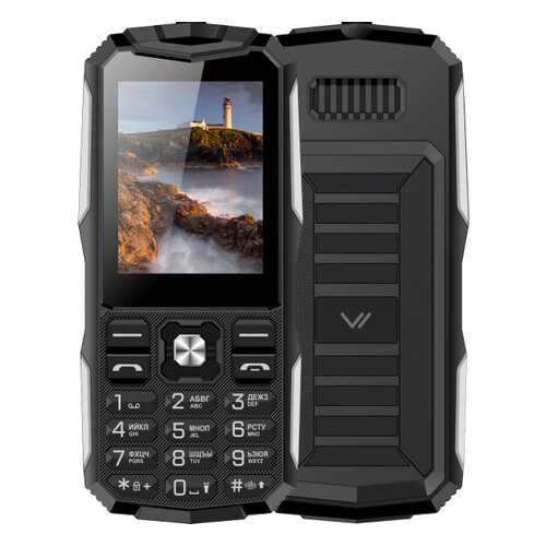 Мобильный телефон Vertex K213 Black/Silver