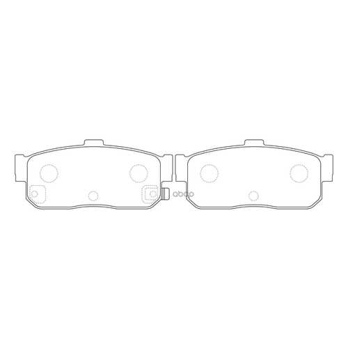 Комплект тормозных колодок FIT FP0540
