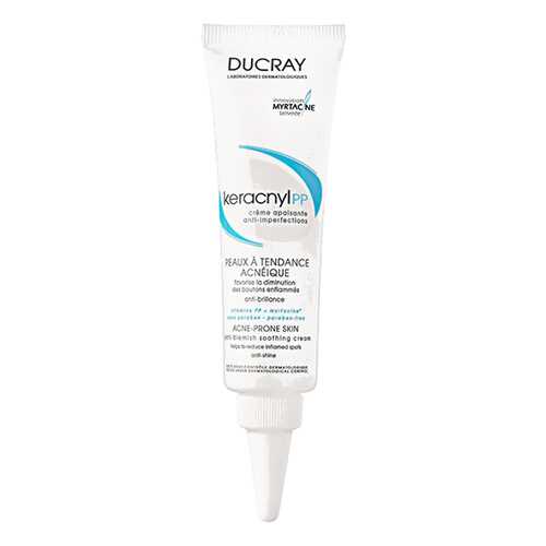 Средство для проблемной кожи Ducray Keracnyl PP Creme Soin Apaisant 30 мл