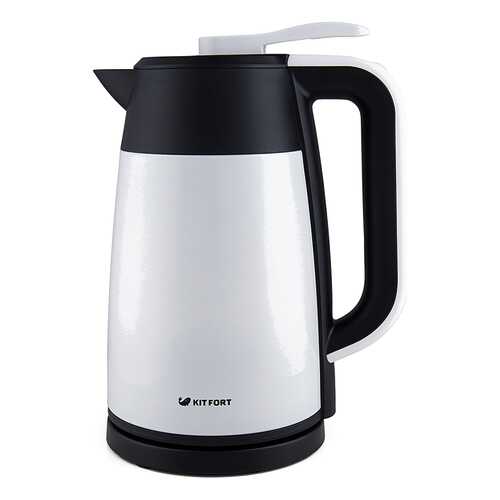 Чайник электрический Kitfort Vacuum Edit КТ-620-1 White/Black