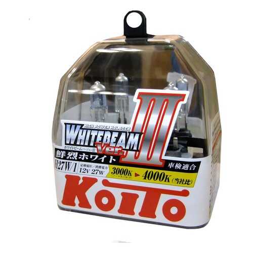 Лампа Высокотемпературная Koito Whitebeam, Комплект 2 Шт. Koito арт. P0728W