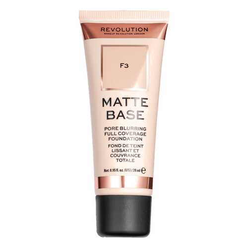Тональный крем Makeup Revolution Matte Base Foundation F3