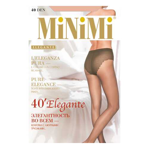 Колготки MiNiMi ELEGANTE 40, daino min, 4/L