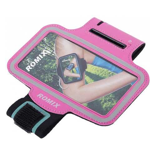 Спортивный чехол на руку Romix Arm Belt (RH07-5,5) для смартфона 5,5 (Pink)
