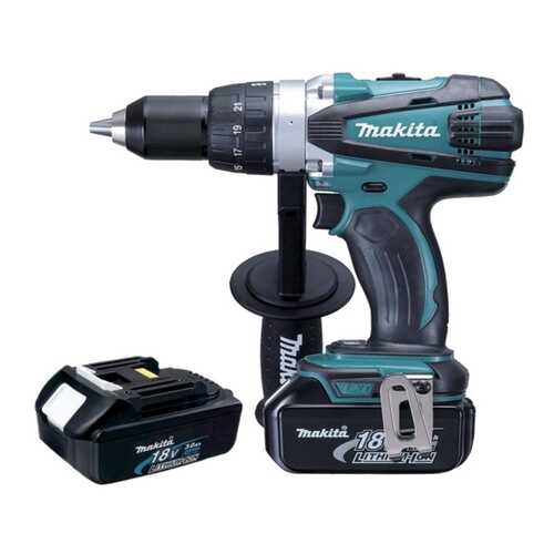 Аккумуляторная дрель-шуруповерт Makita DDF458RFE