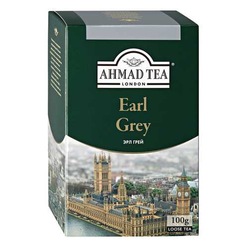 Чай черный Ahmad Tea Earl Grey 100г