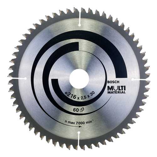 Диск по дереву Bosch STD MM 216x30-60T 2608640446
