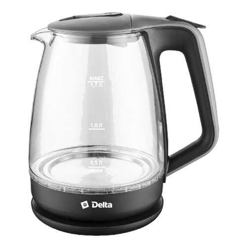 Чайник электрический Delta DL-1331 Black/Grey
