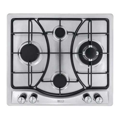 Встраиваемая газовая панель RICCI HBS4510D Silver