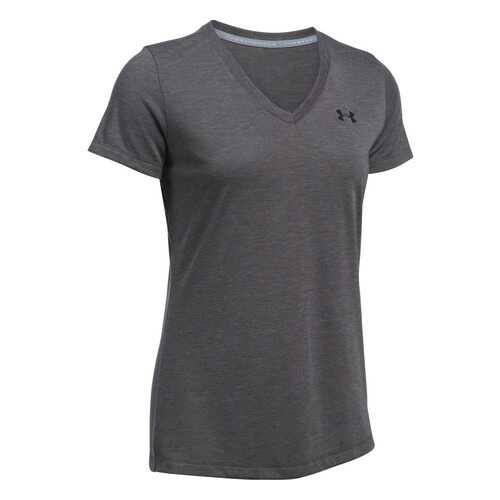 Футболка Under Armour Threadborne Train V-Neck SS, 090 серая, SM