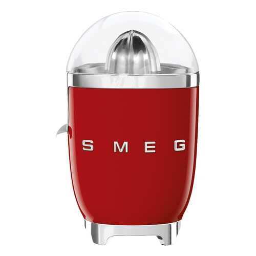 Соковыжималка для цитрусовых Smeg CJF01RDEU red/silver
