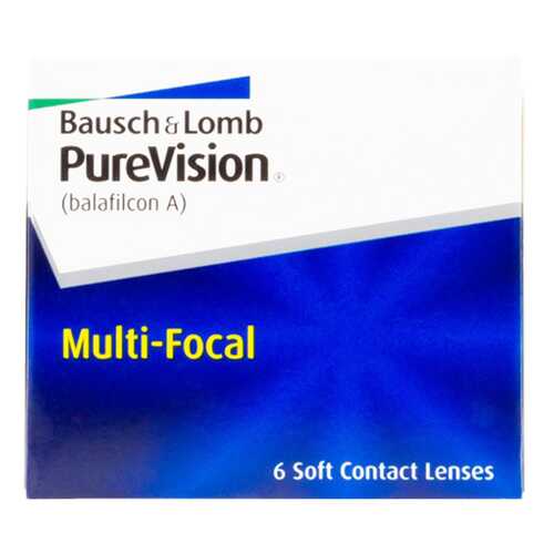 Контактные линзы PureVision Multi-Focal 6 линз low +2,50