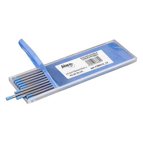 Сварочный электрод FUBAG Вольфрамовые D3,2x175мм blue WL20 10 шт