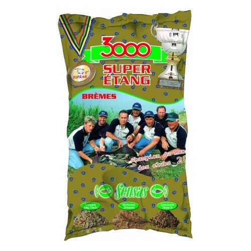 Прикормка Sensas 3000 Super Etang Gardon, 1 кг
