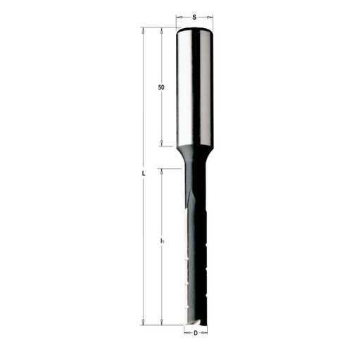 Фреза HL для долбежного станка 12x80x135 Z=2 S=13 RH CMT 172.120.31