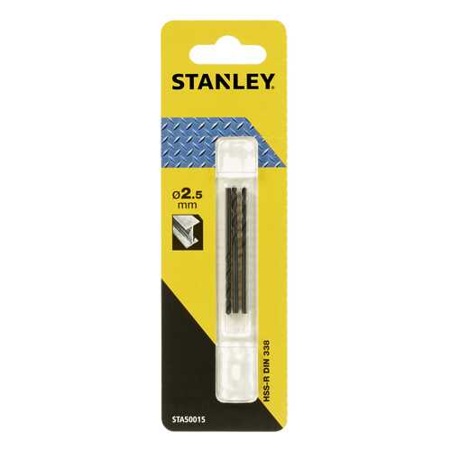 Сверло по металлу для дрелей, шуруповертов STANLEY STA50015-QZ