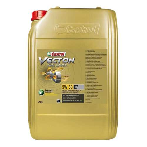 Моторное масло Castrol Vecton Fuel Saver 5W-30 20л E7