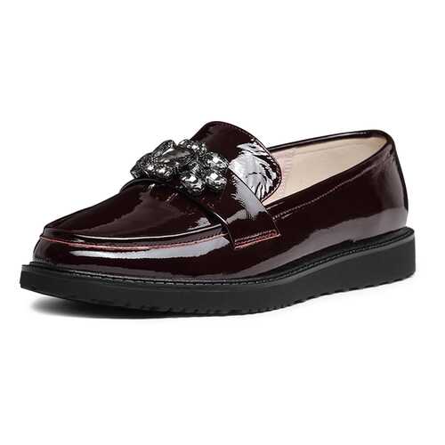 Лоферы женские Alessio Nesca JXY20SS-1B бордовые 39 RU