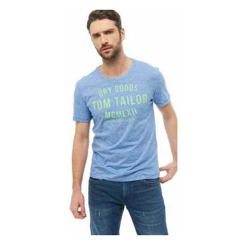 Футболка мужская TOM TAILOR 1008640-21868 синяя M